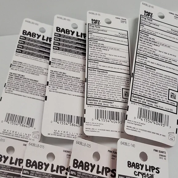 Maybelline Baby Lips Moisturizing Lip Balm Collection - Picture 8 of 9